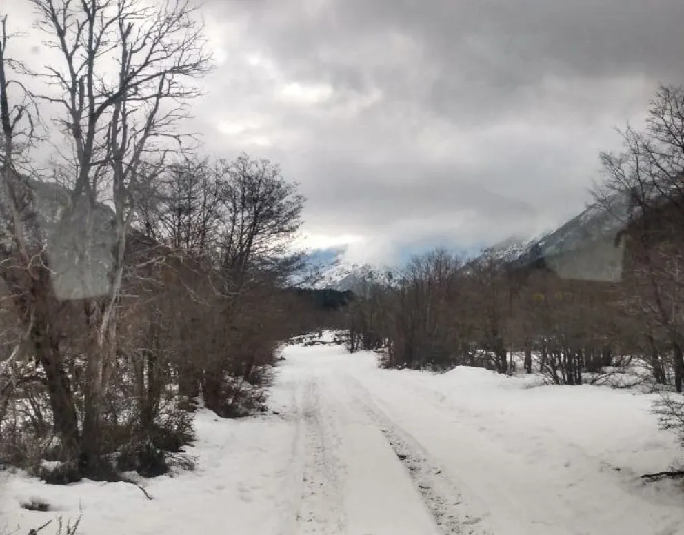 Precaución por nevadas en la región