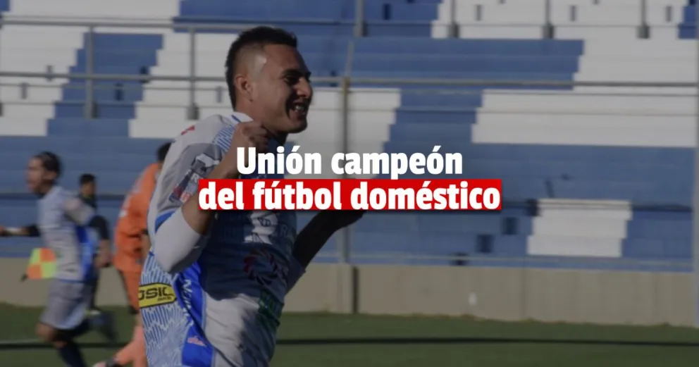 Fútbol local: Unión venció a Aberastain y se consagró campeón