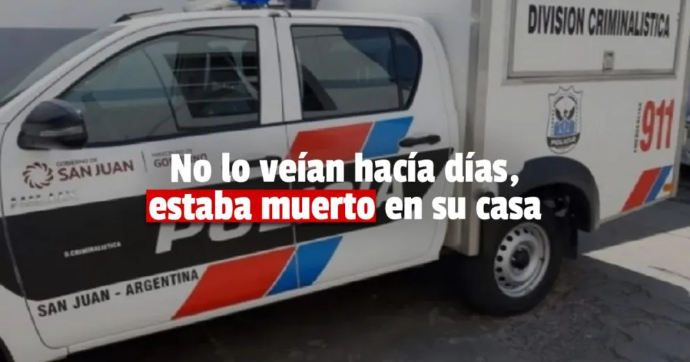 Encontraron a un hombre muerto en su propia casa