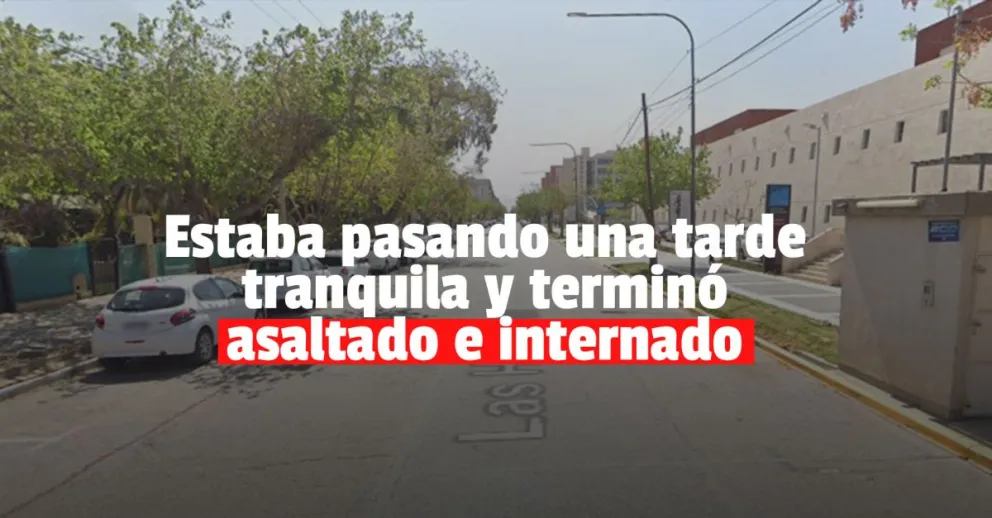 Un joven recibió una paliza por parte de tres ladrones: terminó internado