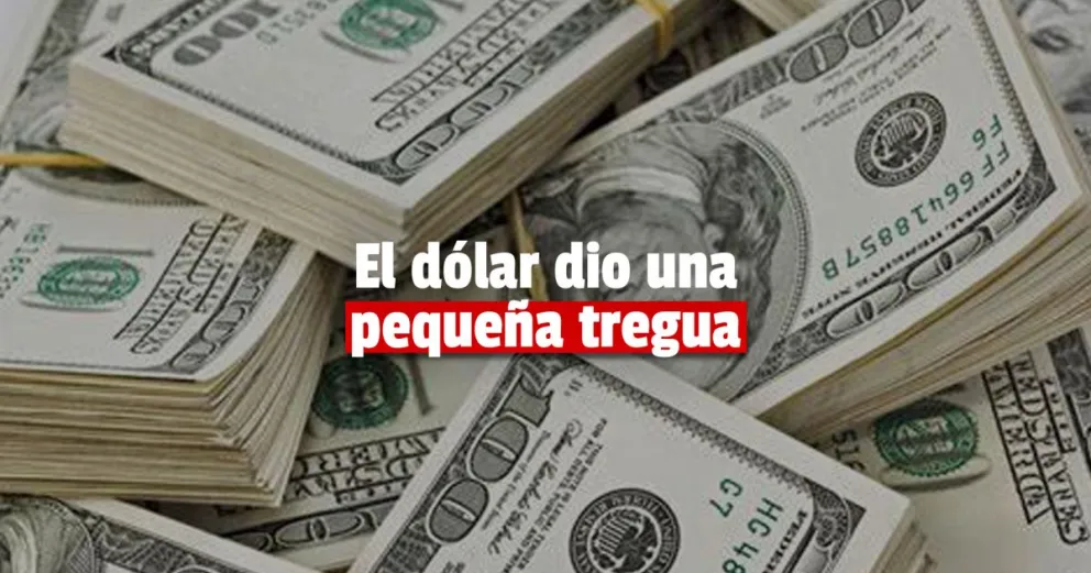 El dólar bajó unos pesos y quedó a $290