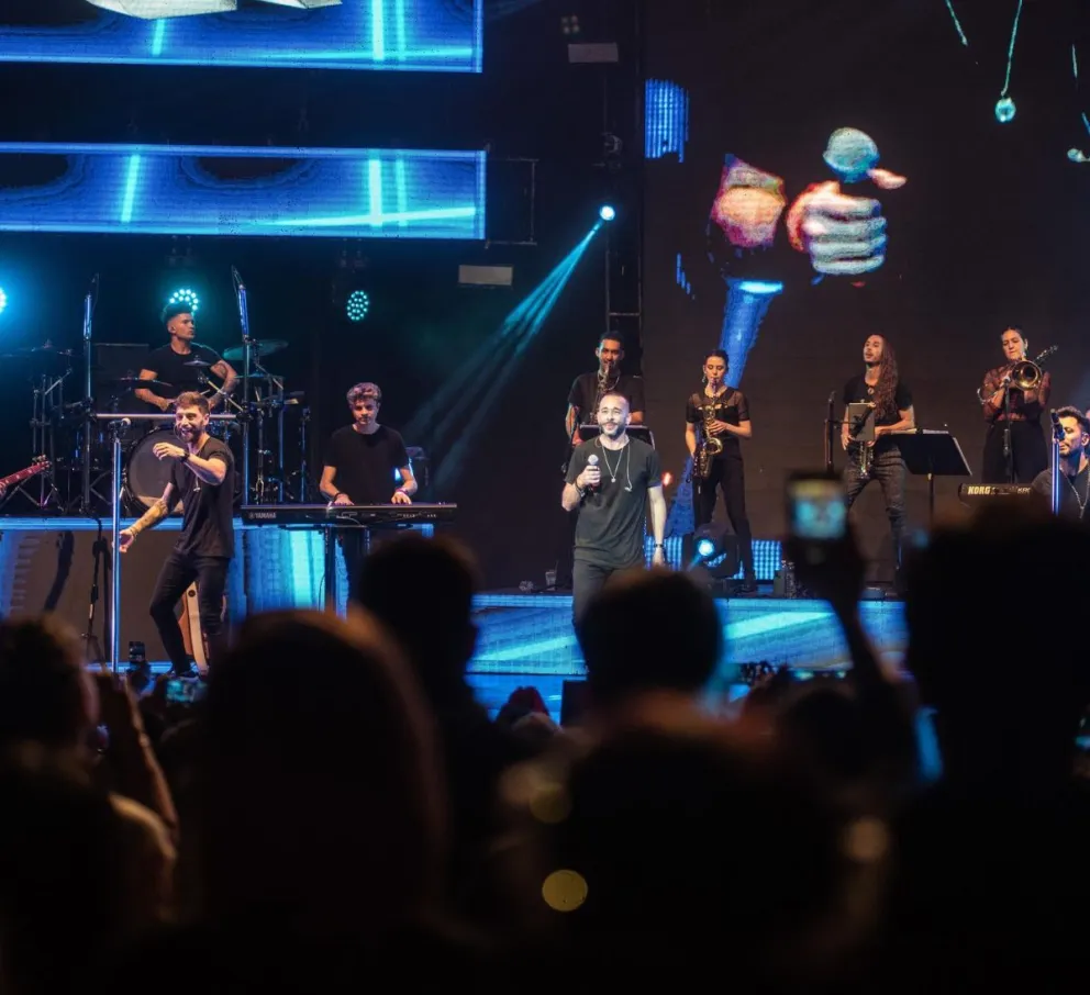 La K'onga en la Fiesta de la Nieve: "Se piensa en el vecino", dijo Burlon