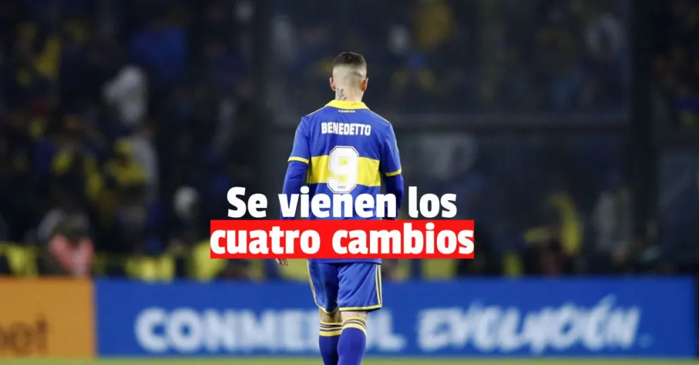 Boca tendrá algunas bajas de jugadores y Benedetto es el que más resuena 