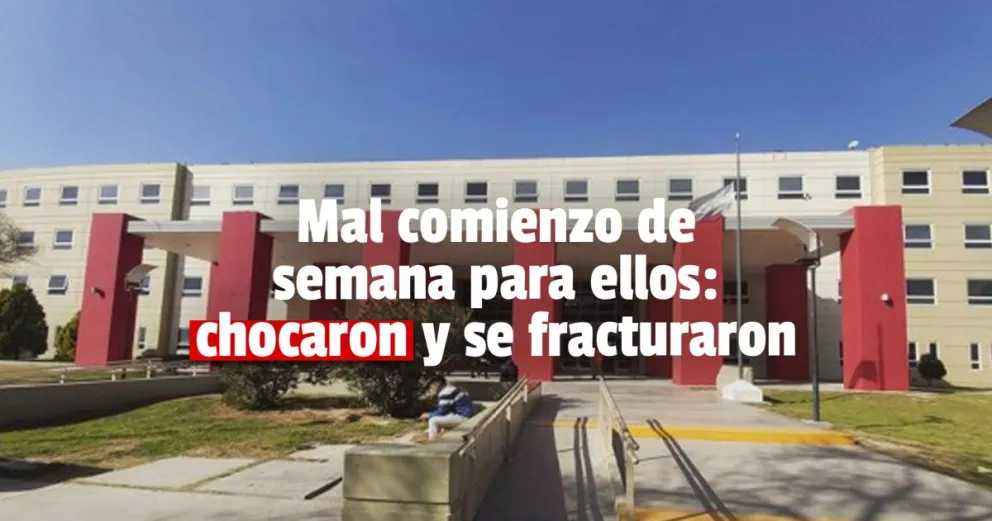 Dos motos chocaron antes del puente de Albardón y los conductores quedaron gravemente heridos