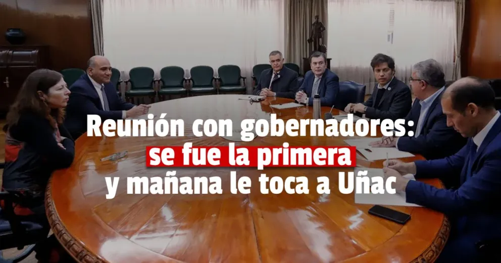 Batakis recibió a gobernadores con la obra pública y fondos a provincias en la agenda