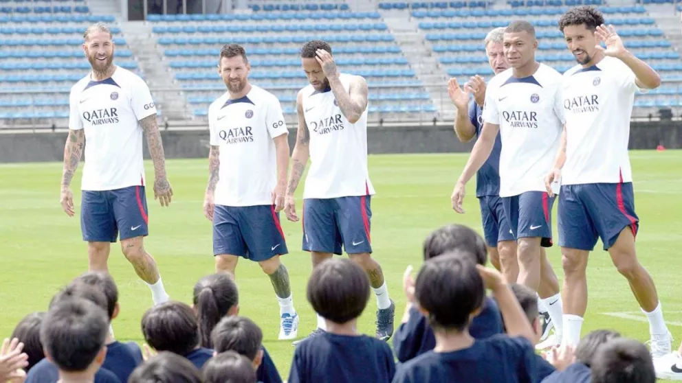 Lionel Messi ya está en Japón  para la pretemporada con el PSG