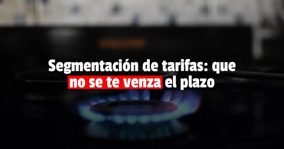 Segmentación de tarifas: este martes vence el plazo de la primera etapa de inscripción