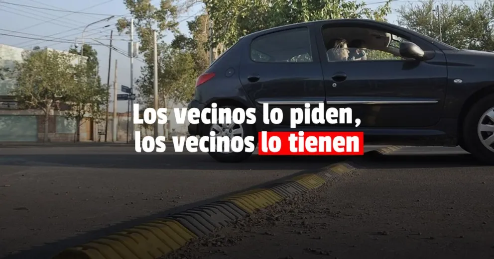 Capital colocó 160 reductores de velocidad 