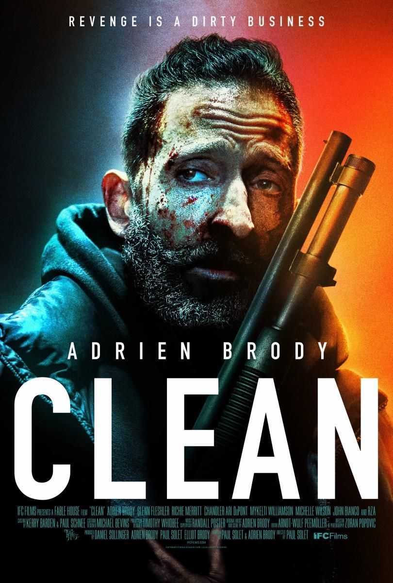 Crítica de “Clean”, la ultraviolenta película de redención de Adrien Brody