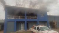 Voraz incendio en el balneario "El Quinto": las pérdidas fueron totales
