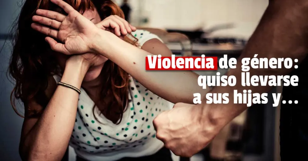 Golpeó a la madre de sus hijas y fue detenido