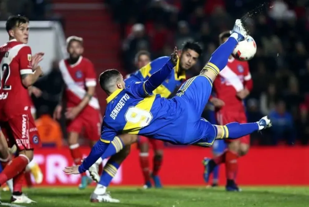 Una pobre versión de Boca perdió 2 a 0 frente a Argentinos Juniors