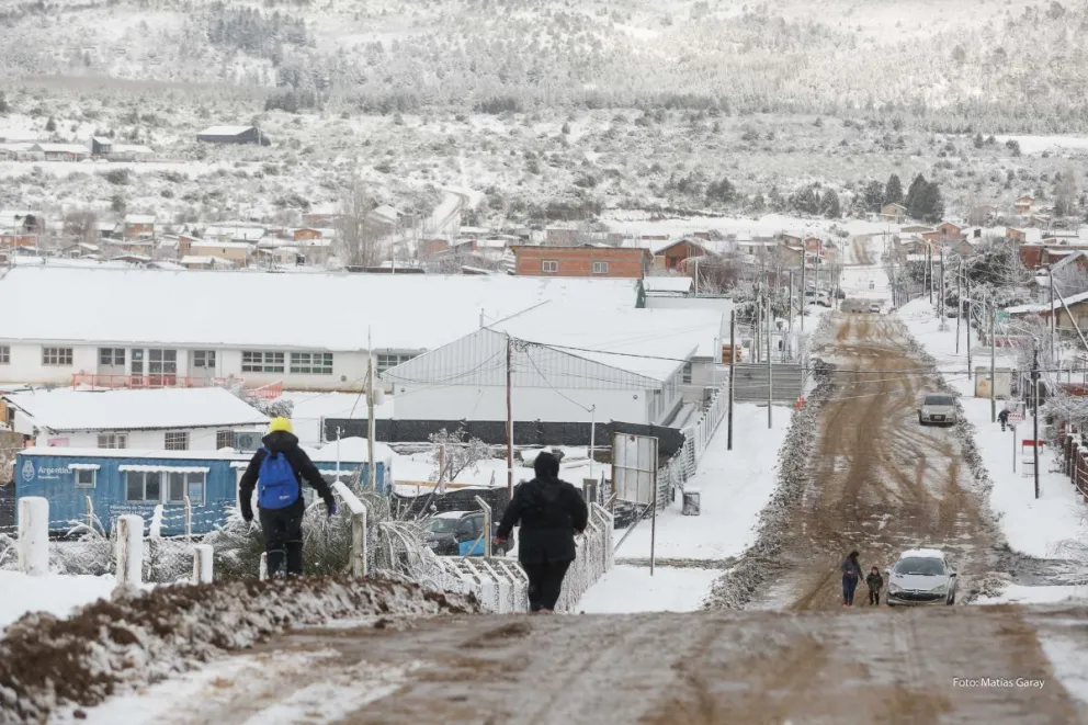 Rige alerta por nieve en cinco provincias argentinas