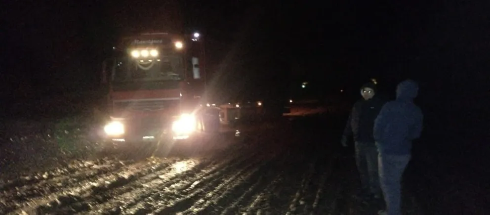 Ruta 23: se habilita la circulación pero es obligatoria la portación de cadenas