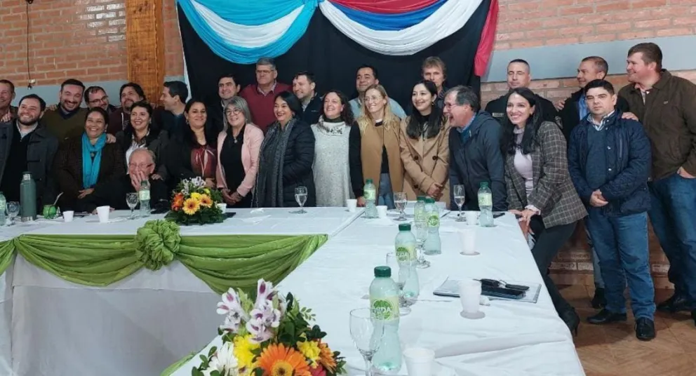 La Liga de Intendentes Municipales del Norte Misionero se reunió en Puerto Esperanza