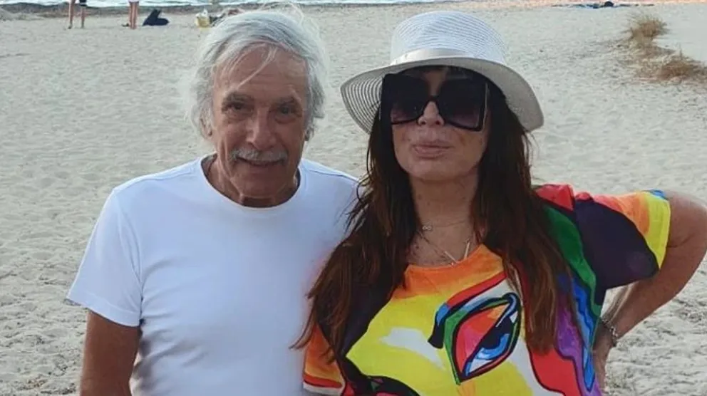 Moria Casán y Pato Galmarini volvieron de su luna de miel y bromearon sobre lo que hicieron: “Fui a descongelar óvulos”