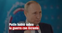 Putin: “El comportamiento de Occidente no nos ha dejado otra opción que reaccionar”.