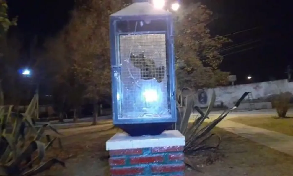 Ladrones no le temen al castigo divino: se robaron la estatua de Santa Cecilia