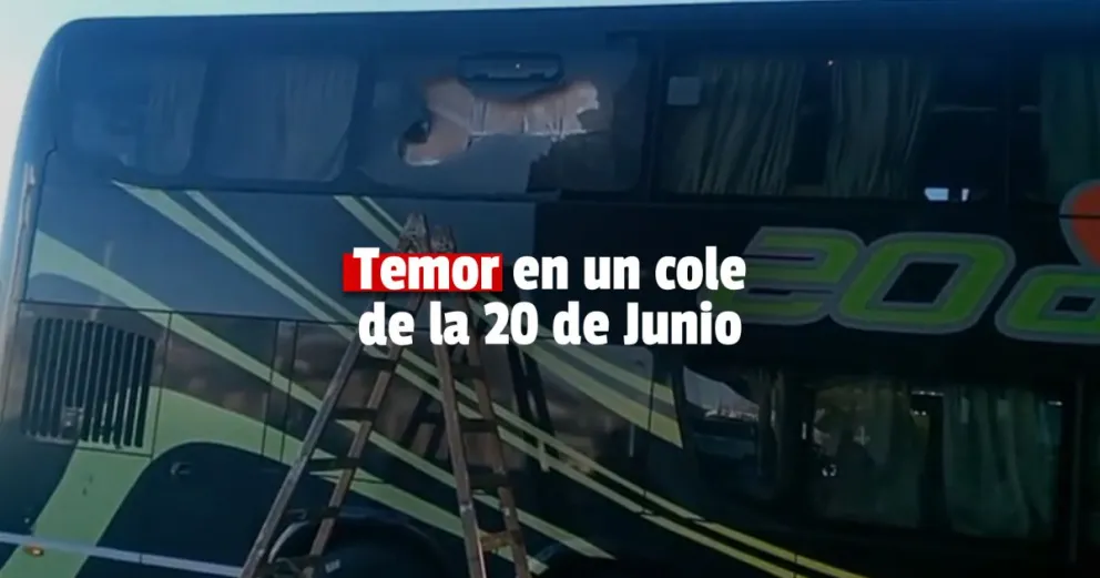 Una pasajera herida por recibir un piedrazo en un colectivo
