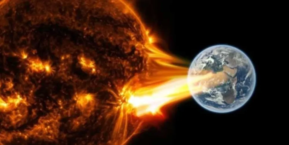 Se avecina una tormenta solar: advierten que hoy impactará en la Tierra