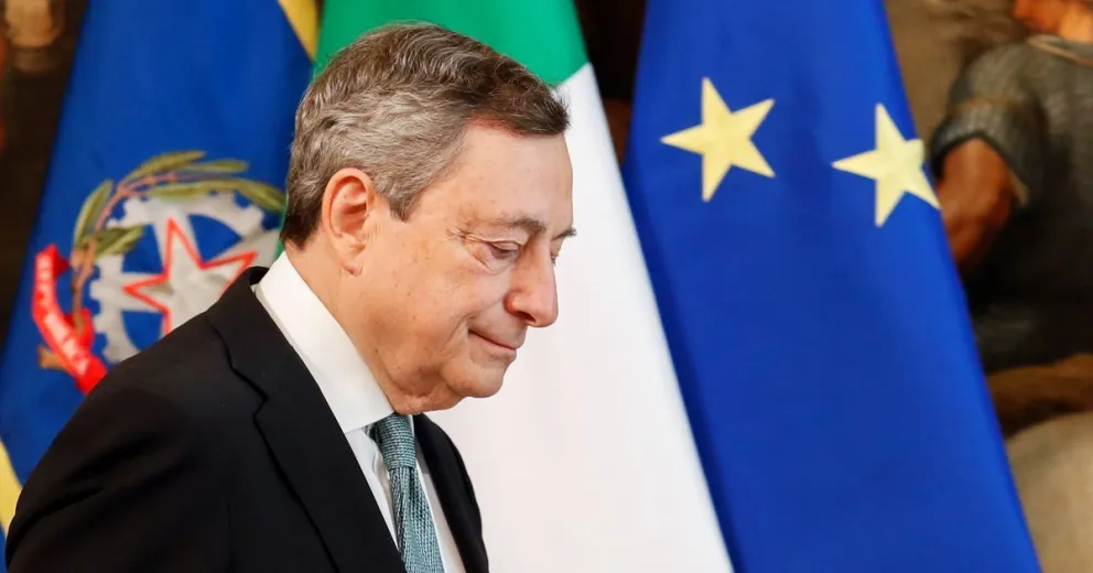 Crisis política en Italia: adelantan elecciones tras la renuncia del primer ministro Mario Draghi