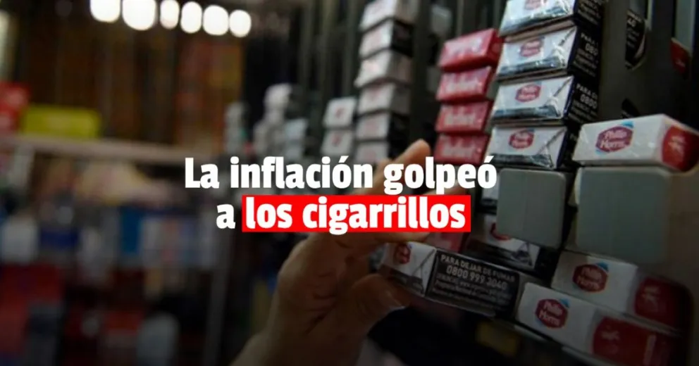 Inflación: los cigarrillos aumentaron de precio 