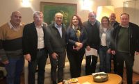 El senador Rodríguez Saá se reunió con la Cámara de Comercio de Villa Mercedes 