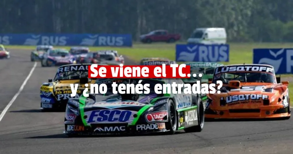 Arrancó la venta de entradas online para el TC 