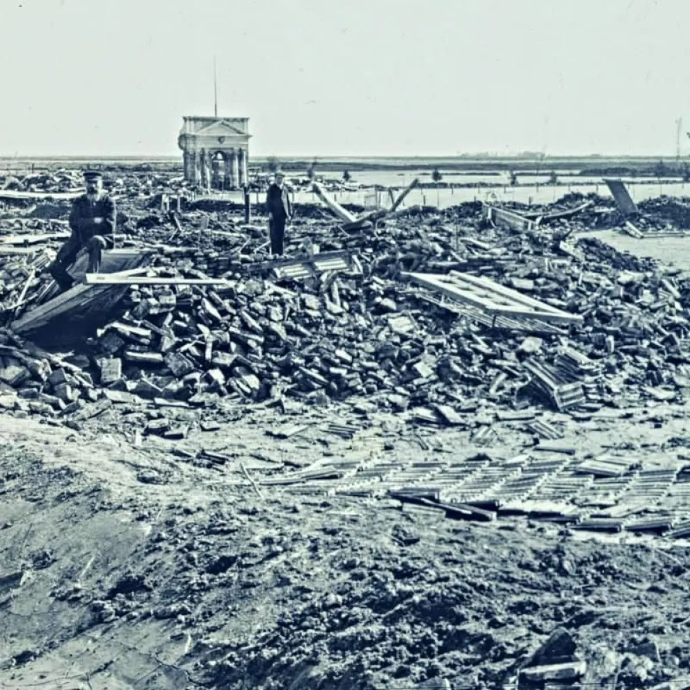  A 123 años de la gran inundación en la que Viedma estuvo a punto de desaparecer