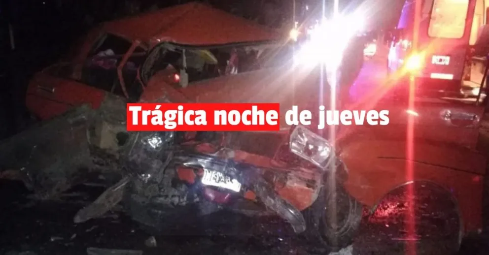  Carpintería:  falleció un hombre en siniestro vial 