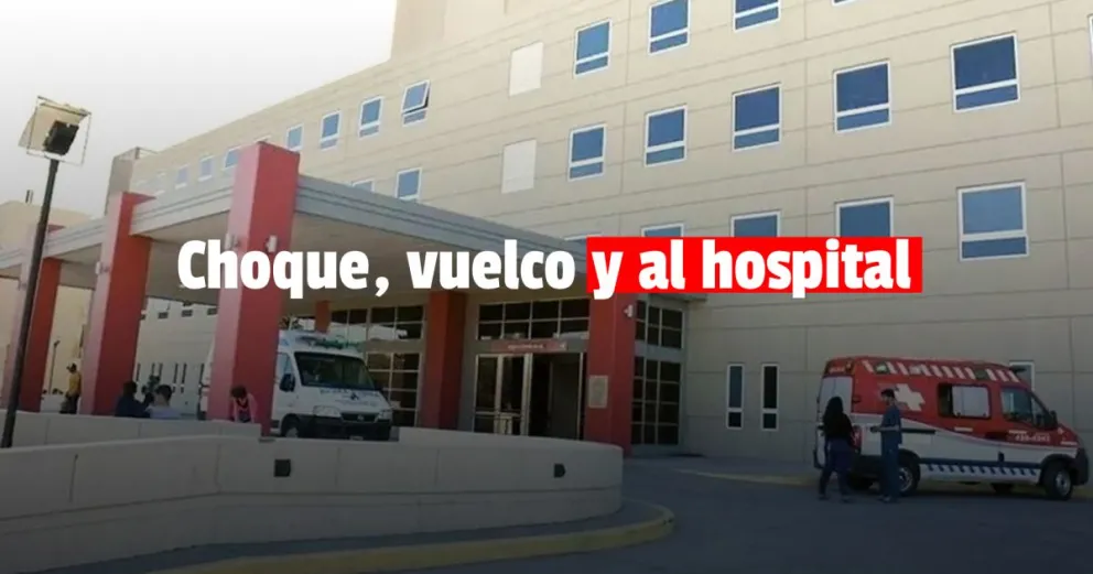 Volcó en su auto y tuvieron que cortar el techo para sacarlo 