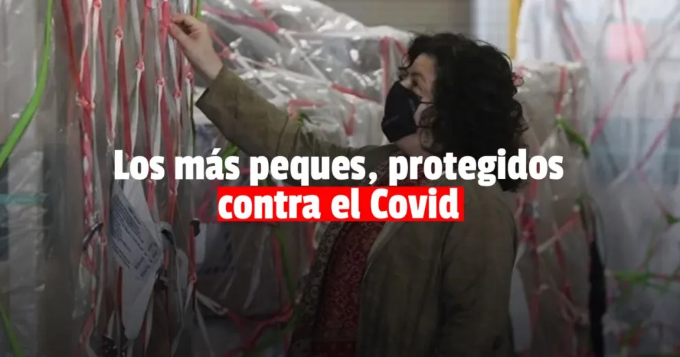 Arribaron al país 2.7 millones de vacunas para niños de 6 meses a 3 años