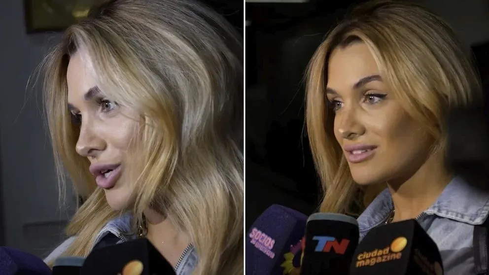Habló Camila Homs sobre la posibilidad de que Rodrigo De Paul se pierda el Mundial