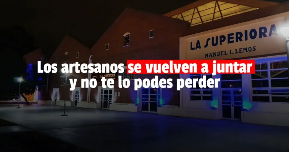 Comenzó el Primer Encuentro Nacional Artesanal con mucha variedad de productos 