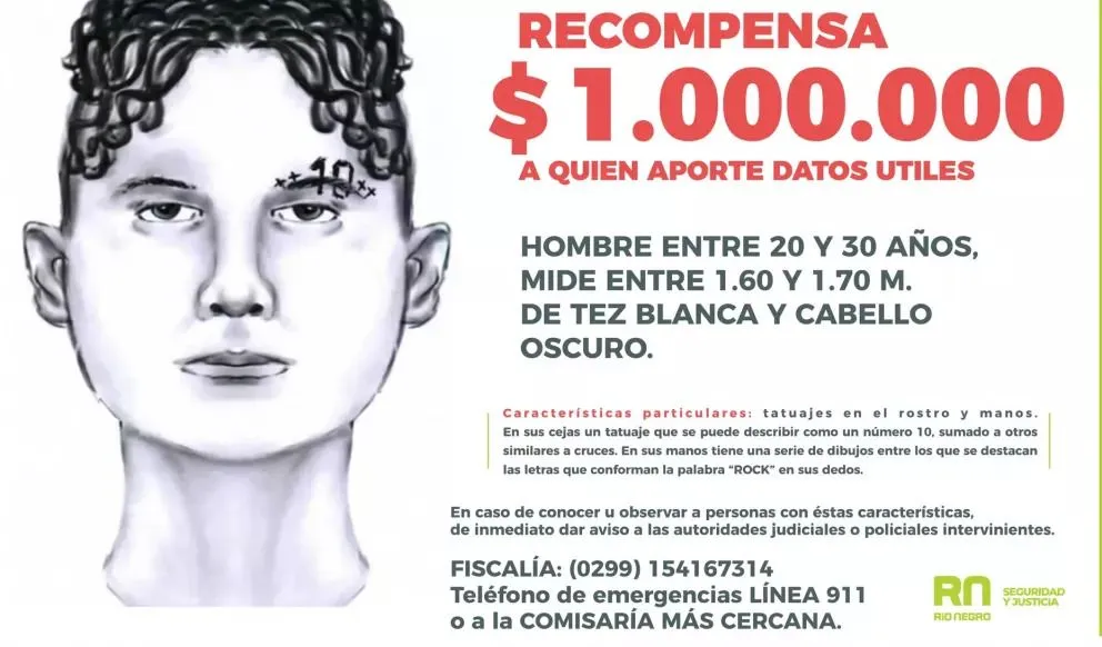 Establecen recompensa de hasta un millón de pesos para individualizar al autor