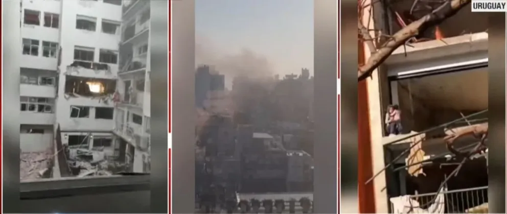 |VIDEO| Explosión en un edificio: 6 pisos quedaron totalmente destruidos