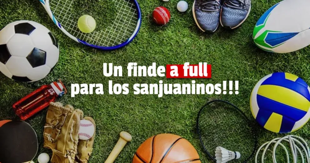 La provincia está preparada para un intenso fin de semana deportivo