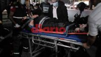 Motociclista terminó con fractura expuesta y múltiples heridas tras chocar en el barrio 8 de Abril 