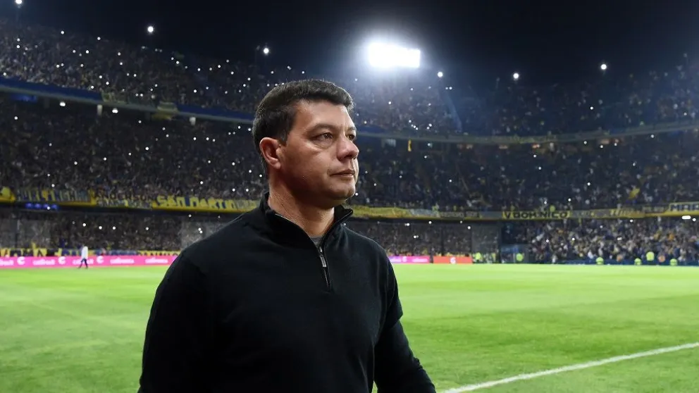 Rompió el silencio: Battaglia habló por primera vez desde su despido de Boca
