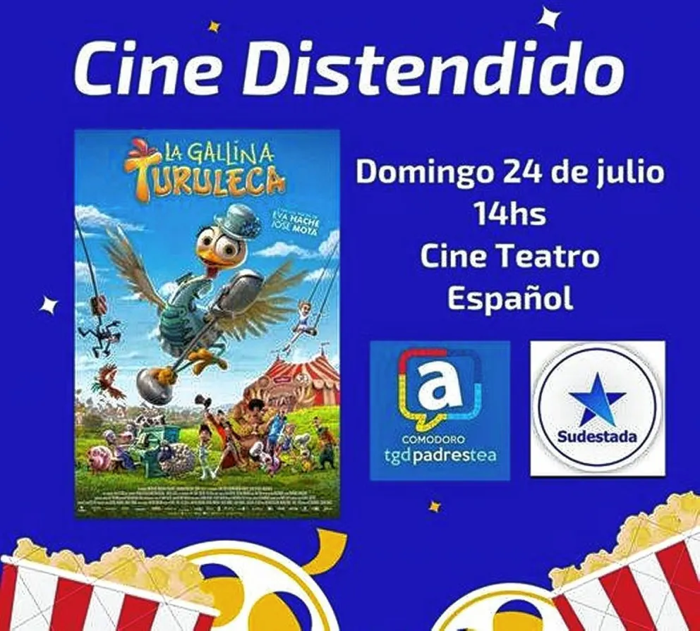 Mañana habrá una función de Cine Distendido