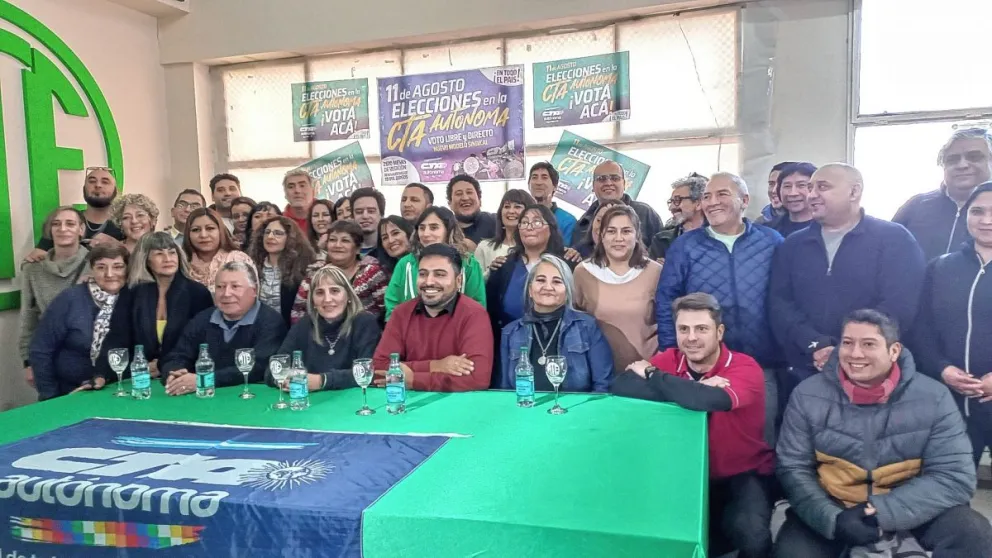 Se presentó la Lista 1 “Germán Abdala” de la CTA Autónoma
