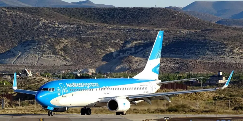 Amenaza de bomba: un avión tuvo que aterrizar de emergencia en Comodoro Rivadavia