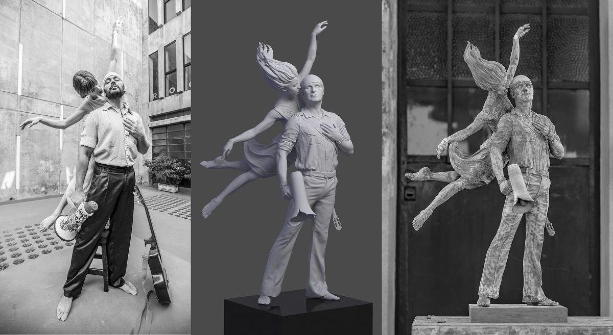 La obra escultórica "Favio y la Musa" celebrará la vida y el arte del gran director Leonardo Favio 