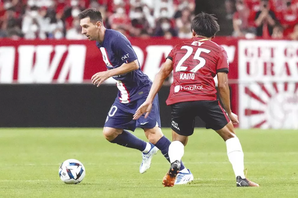 PSG ganó con media hora de Messi en otra prueba en Japón