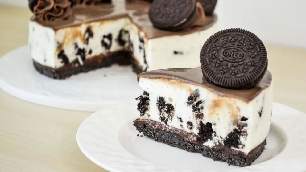 Una bomba: hacé un cheesecake de Oreo riquísimo