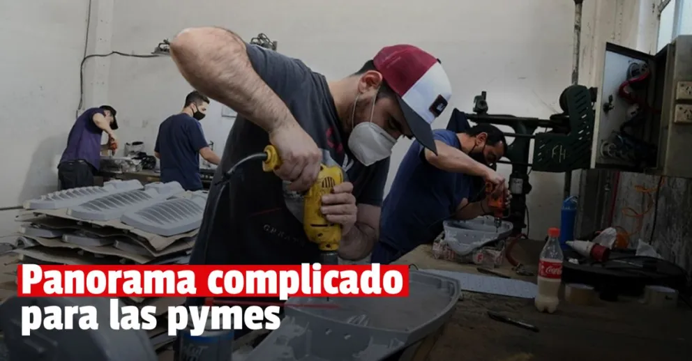 La incertidumbre complicó a las pymes y la producción marcó un 2.6% en junio