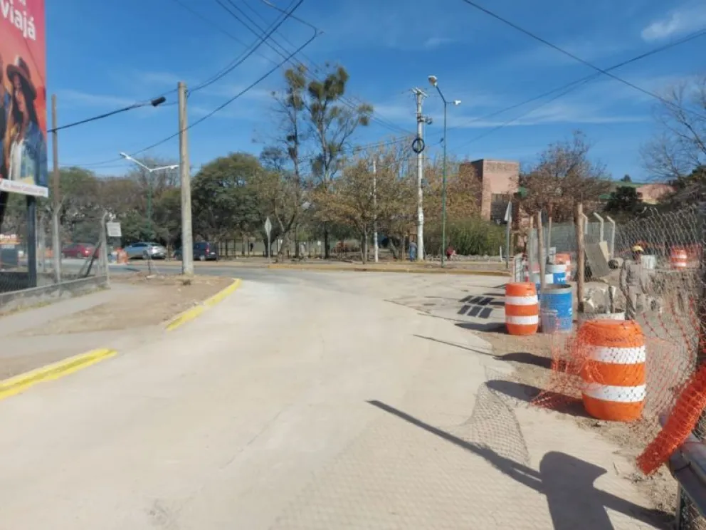 Barrio Grand Bourg: habilitan la Av. Savio en el ingreso
