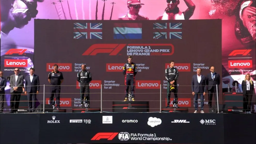 Verstappen se quedó con el Gran Premio de Francia y se afianzó como líder en la Fórmula 1