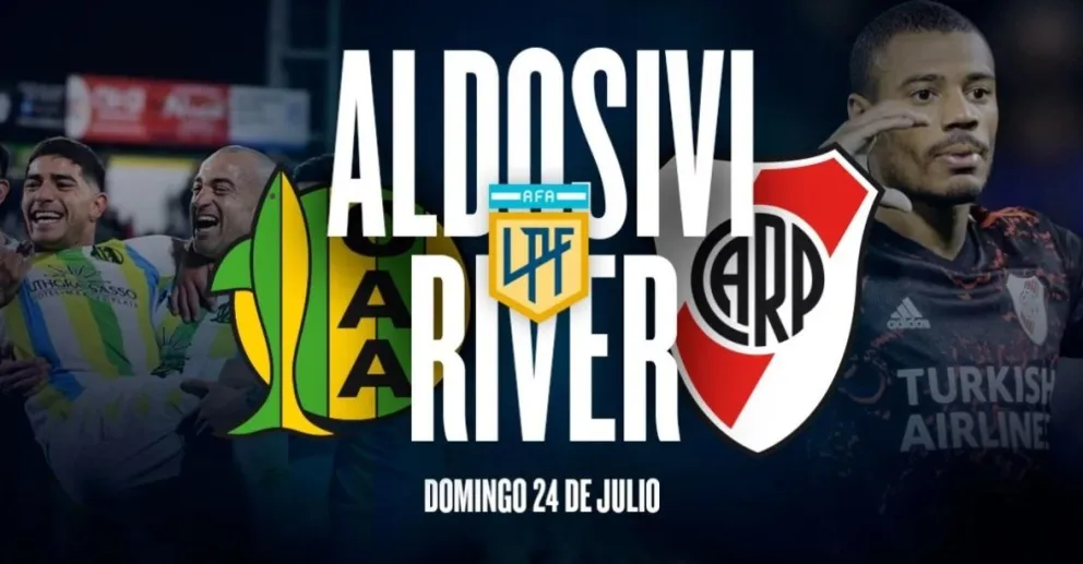 Seguí el minuto a minuto de Aldosivi - River