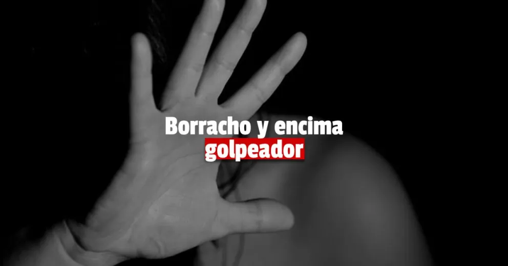 Detuvieron a un hombre que borracho golpeó salvajemente a su pareja 